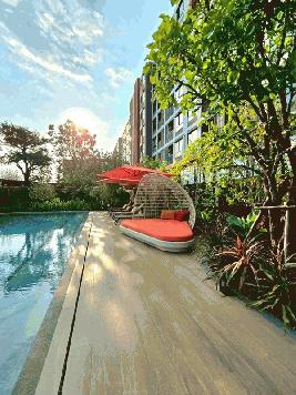 ดีคอนโด วิวิด รังสิต คอนโด ใกล้ ม.กรุงเทพ พร้อมอยู่ Fully Furnished แต่งครบ โทร 0654496399